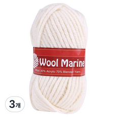 mamaknit Wool Marina 編織線, 710 象牙白