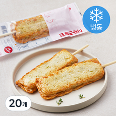 영자어묵 밀가루 0% 고추어묵바 (냉동), 80g, 20개