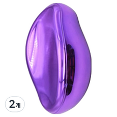 舒適空間 奈米玻璃 後腳跟去角質器 紫色, 90g, 2個, 1入