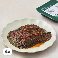 집반찬연구소 양념 깻잎 장아찌, 100g, 4개