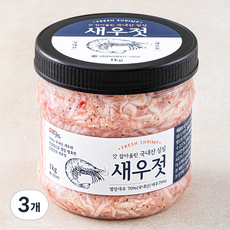 외갓집곳간 갓 잡아올린 국내산 싱싱 새우젓, 1kg, 3개