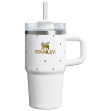 STANLEY 台灣公司貨 冒險系列 吸管隨手杯2.0, 冰雪點點, 1個, 590ml