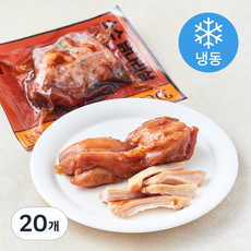 딜리스틱 소스 닭다리살 갈비맛 (냉동), 100g, 20개