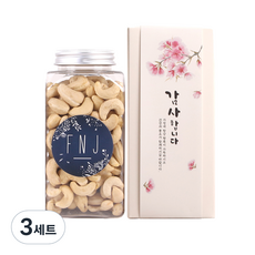 에프앤제이 견과류 선물 DIY 캐슈넛 세트, 260g, 3세트