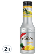모닌 파인애플 프룻 믹스 시럽, 2개, 500ml