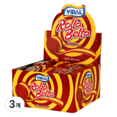 VIDAL 可樂味捲尺軟糖 24入, 456g, 3個