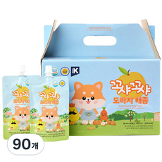 꼬샤꼬샤 도라지 배즙 스파우트형, 90ml, 90개