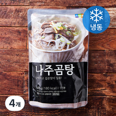 소디프 나주곰탕 1인분 (냉동), 600g, 4개