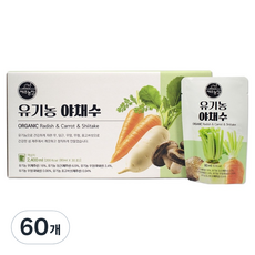 Jeju Farm 蔬菜風味水, 60個, 80ml