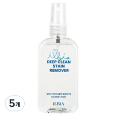 iLBiA 茶樹深層清潔頑固汙漬洗衣去漬劑, 5個, 100ml