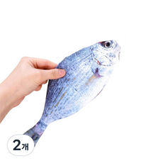 魚形鉛筆盒, 胖胖蓝魚, 2個