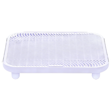 Mango 矮腳貓砂盆控砂台, 1個, 紫色