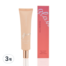프롬에떼 글램 오리진 래디언스 메이크업베이스 30g, 피치, 3개