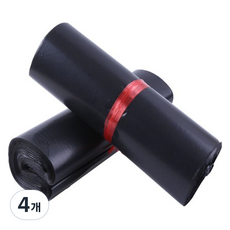 Gapang 宅配塑膠袋 PE袋 黑色 A LDPE 0.08 100入, 4個