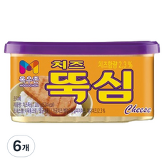 목우촌 치즈 뚝심, 200g, 6개
