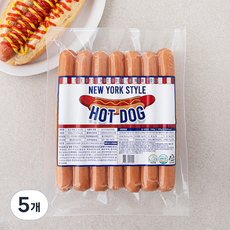 대경햄 포크 핫도그 소시지, 500g, 5개