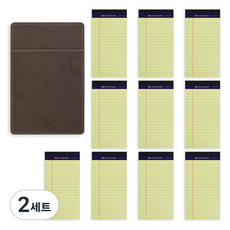 스탠다드 패드보드 Mini + 리갈패드 10p, 베이지(패드보드), 혼합색상(리갈패드), 2세트
