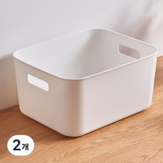 B2WIN 便利雜物收納整理用品, 2個, 白色5