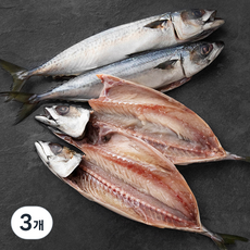 부산 13번 중매인 자반 고등어 해동 소금간 O, 1kg(대, 2손), 3개