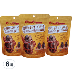 챠챠 해바라기씨 카라멜향, 180g, 6개