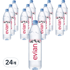 에비앙 생수, 1L, 24개