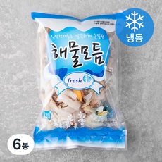 해물모듬 (냉동), 500g, 6봉