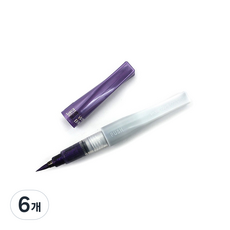 ZIG 메탈릭 브러쉬펜, VIOLET, 6개