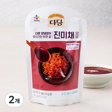 다담 진미채양념, 150g, 2개