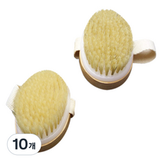 더자카 타원형 샤워솔, 기본색, 10개, 1개입