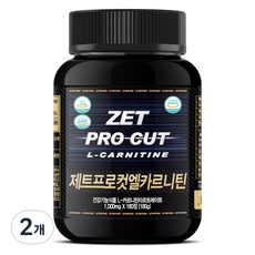 제트프로컷카르니틴 1000mg, 2개, 180정