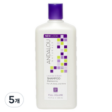 안달로우내추럴스 라벤더 샴푸, 5개, 340ml