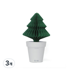 나눔 러브팟 부직포 트리 자연가습기 그린, 3개