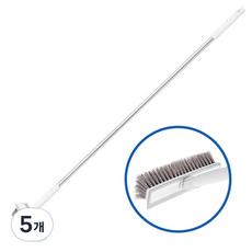 코멧 2 in 1 롱 스탠드 바닥솔, 혼합색상, 5개