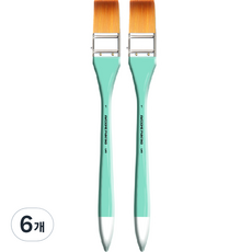 Awesome Painting 多用途排刷 背景刷 扁刷 寬刷 LONG WIDE 2入, 1號(30mm), 6個