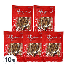 더먹다 자연오감 왕오징어구이, 50g, 10개