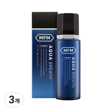 미샤 포맨 아쿠아 브레스 토너, 3개, 180ml