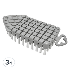 Sol&Soul 可彎曲手持刷, 3個, 混合顏色