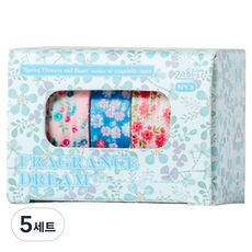 微笑 手帳裝飾紙膠帶 1cm x 2m 5款一組, 5套, style9