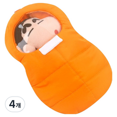 짱구 침낭 파우치, 혼합색상, 4개