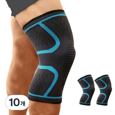 헨센 논슬립 편안한 무릎보호대, 10개, 블루