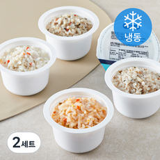 베베쿡 후기 11~12개월 예비 이유식 진밥 180g x 4종 B세트 (냉동), 720g, 2세트