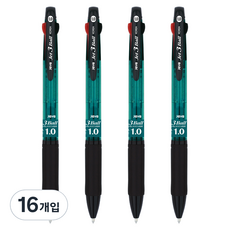 JAVAPEN Jet 3 原子筆 1.0mm, 薄荷綠, 16入