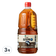 이엔푸드 식자재 참치액 골드, 3개, 1.8L