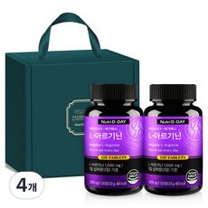 뉴트리디데이 메가렉스 L 아르기닌 120g, 120정, 4개