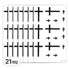 PartyBok.com 紋身貼紙, KT-110, 21個