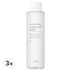 어시크 더 레티놀 인 스쿠알란 토너, 250ml, 3개
