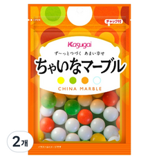 Kasugai 春日井 中國風大理石紋硬糖, 71g, 2個