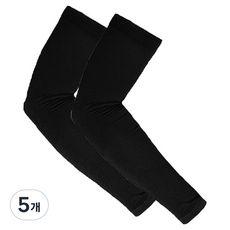인콘트로 아쿠아 엣지 냉감 쿨토시 2p, 블랙, 5개