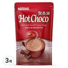 네슬레 핫초코 파우치, 1.4kg, 3개, 1개입
