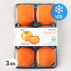 감좋은날 GAP 인증 청도반건시 (냉동), 3세트, 420g(대자 6입)